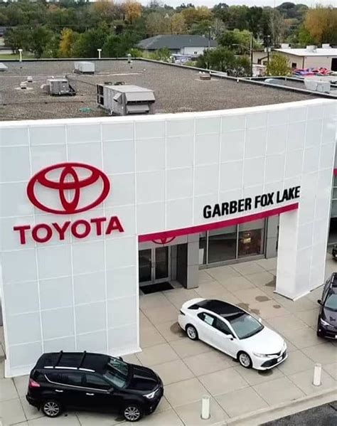 Fox lake toyota - Toyota of Fox Lake (TOYOTA) Visit Site. 75 S US Highway 12 Fox Lake IL, 60020 (224) 225-4019 26 miles away. Get a Price Quote. View Cars. Toyota of Dekalb (TOYOTA) ...